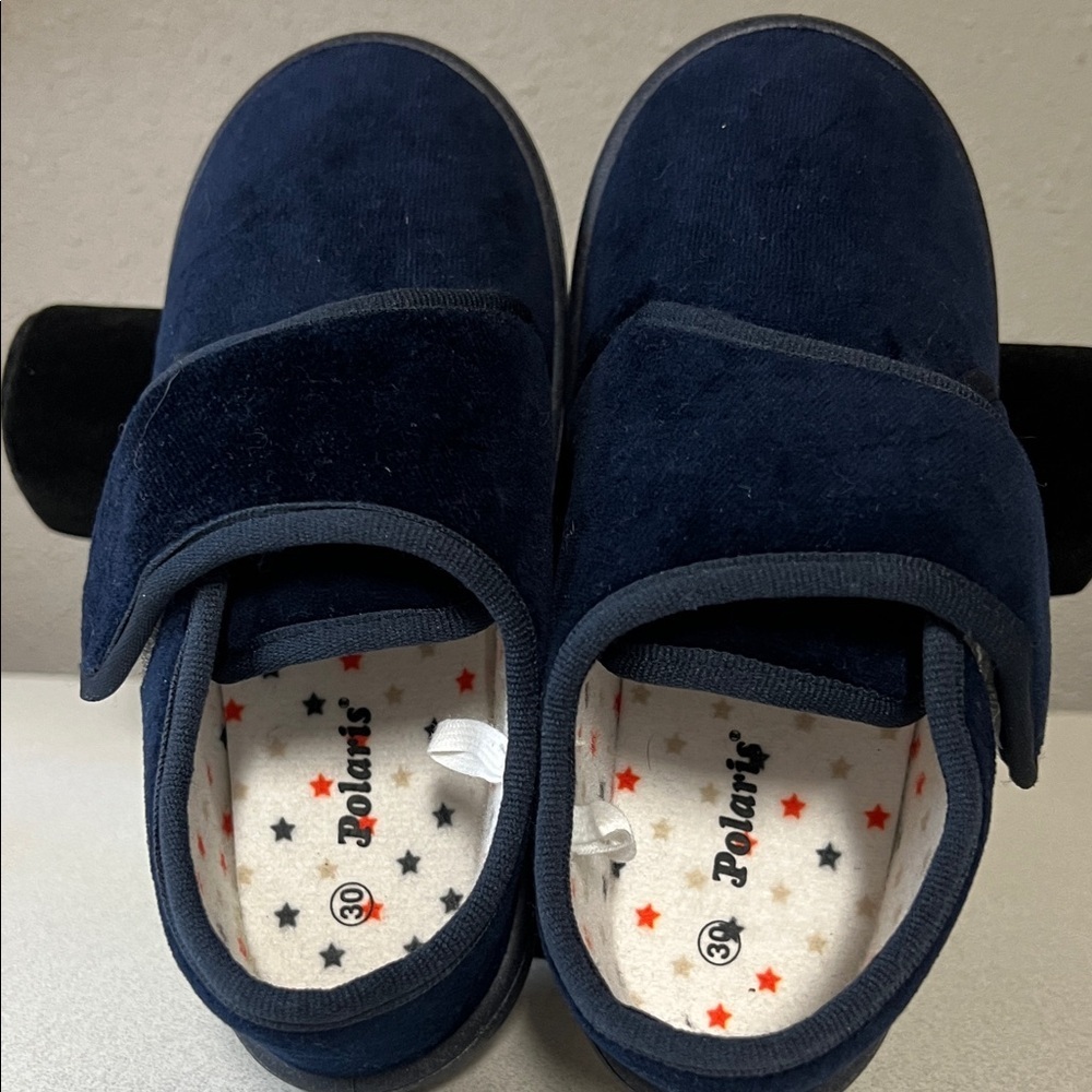 Polaris Kids Navy Slippers